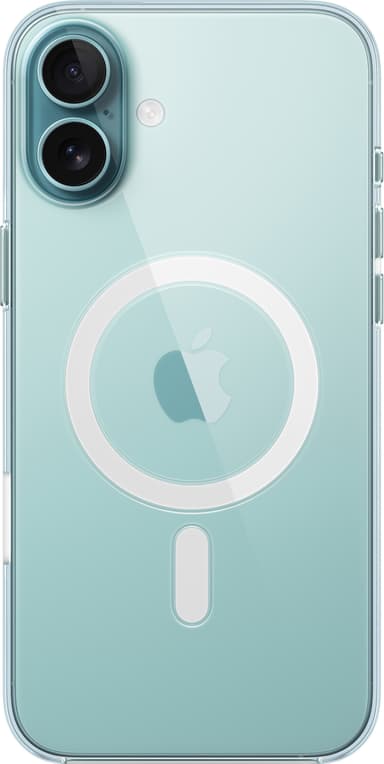 Apple iPhone 16 Plus fodral (genomskinligt)