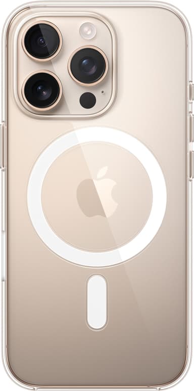Apple iPhone 16 Pro fodral (genomskinligt)
