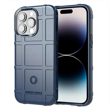Rugged Shield skal iPhone 16 Pro - Blå