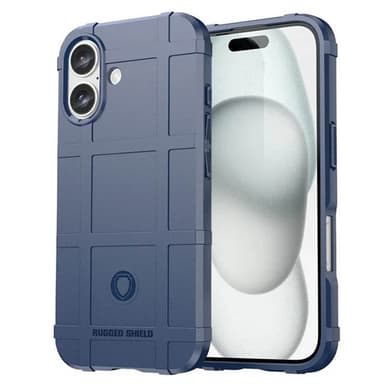 Rugged Shield skal iPhone 16 - Blå