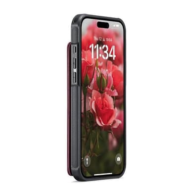 CaseMe mobilfodral C22 iPhone 16 Pro - Vinröd