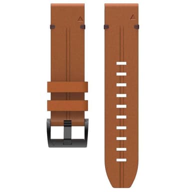 Nail läder klockarmband easyfit Garmin Forerunner 955 - Chestnut Oak