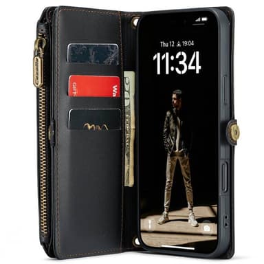 CaseMe mobilfodral C36 iPhone 16 Pro Max - Svart