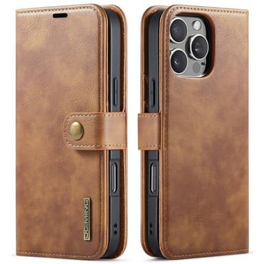 Mobilfodral DG-Ming 2i1 iPhone 16 Pro - Brun