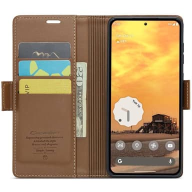 CaseMe mobilfodral 023 Google Pixel 9 Pro XL - Brun