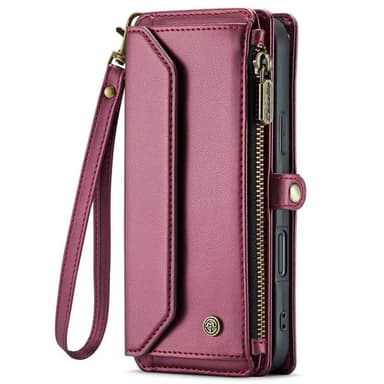 CaseMe mobilfodral C36 iPhone 16 Pro - Vinröd
