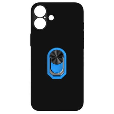 TPU ring skal iPhone 16 Plus - Ljusblå