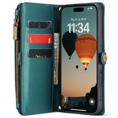 CaseMe mobilfodral C36 iPhone 16 Pro - Petrol