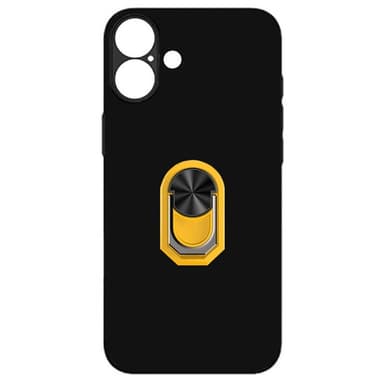 TPU ring skal iPhone 16 - Gul