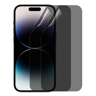 2-pack Privacy skärmskydd 3D Soft HydroGel iPhone 16 Plus