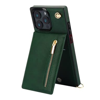 Zipper necklace case iPhone 16 Pro Max - Grön