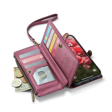 CaseMe mobilfodral C36 iPhone 16 Pro Max - Vinröd