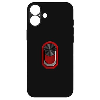 TPU ring skal iPhone 16 - Röd