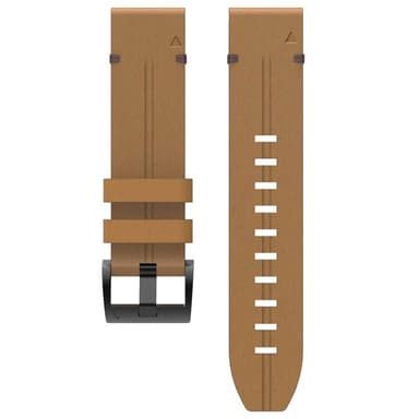 Nail läder klockarmband easyfit Garmin Fenix 8 (43mm) - Sandstone