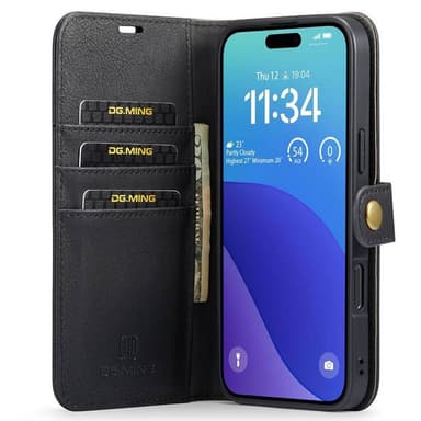 Mobilfodral DG-Ming 2i1 iPhone 16 Pro - Svart