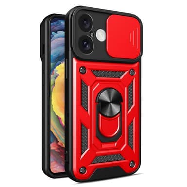 Jazz 3i1 skal iPhone 16 - Röd