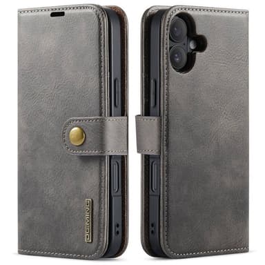 Mobilfodral DG-Ming 2i1 iPhone 16 Plus - Grå