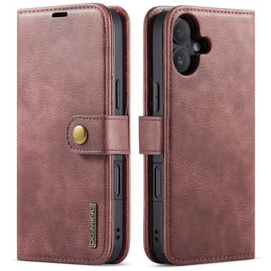 Mobilfodral DG-Ming 2i1 iPhone 16 - Röd