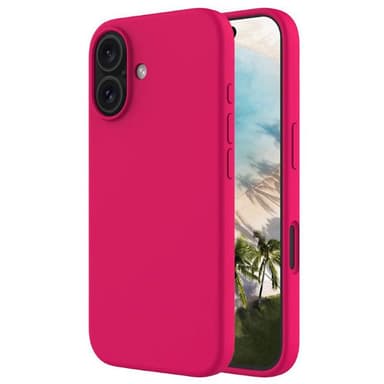 Liquid silikon skal iPhone 16 Plus - Dragon Fruit