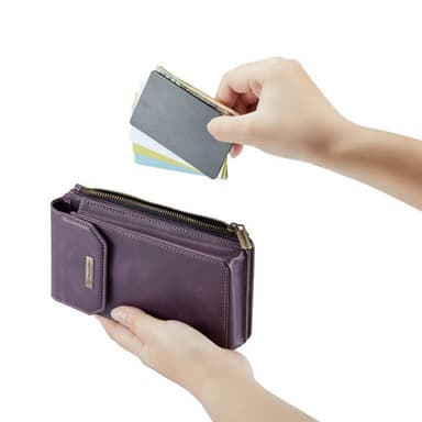 Universal mobilväska CaseMe ME40 - Misty Purple