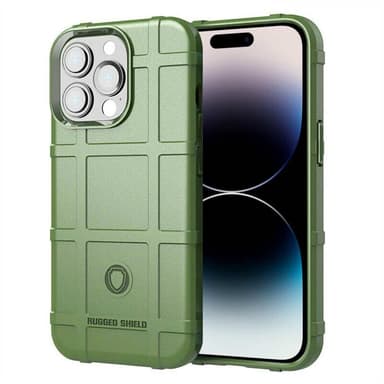 Rugged Shield skal iPhone 16 Pro Max - Grön