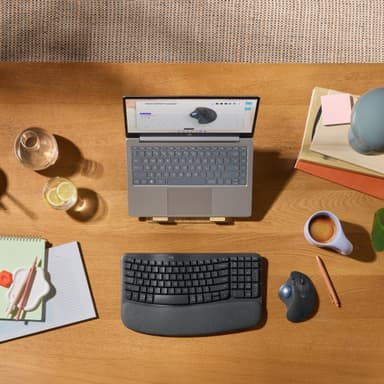 Logitech Ergo M575S Wireless Trackball mus (grafit)