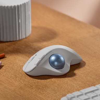 Logitech Ergo M575S Wireless Trackball mus (vit)