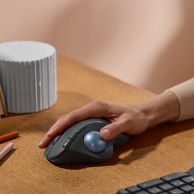 Logitech Ergo M575S Wireless Trackball mus (grafit)