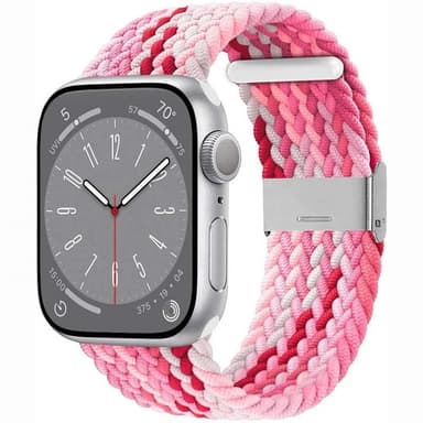 Flätat klockarmband Watch Series 10 (42mm) - Gradientred