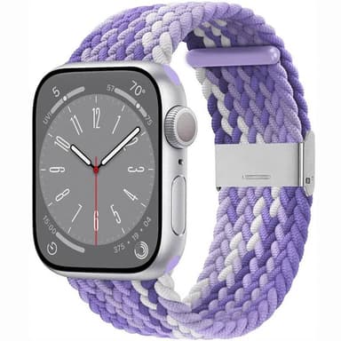 Flätat klockarmband Watch Series 10 (42mm) - Gradient purple