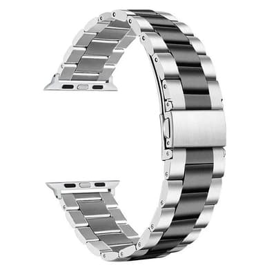 Klockarmband rostfritt stål Watch Series 10 (46mm) - Silver/sva