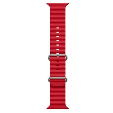 RIB klockarmband Watch Series 10 (46mm) - Röd