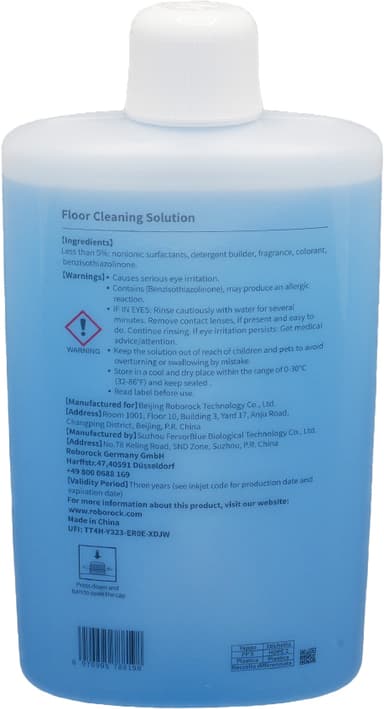 Roborock rengöringsmedel 1 liter - Floor Cleaning Solution RR0825