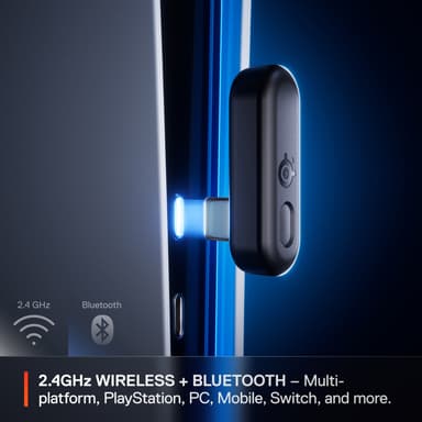 SteelSeries Arctis GameBuds hörlurar (vita)