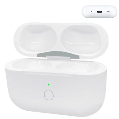För AirPods Pro / Pro 2 Ersättningsladdningsfodral Inbyggt 680mAh Batteri