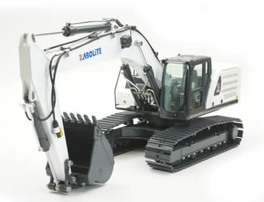 HuiNa Grävmaskin Kabolite White RTR