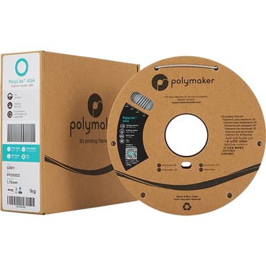 Polymaker PolyLite ASA - 1kg - Grå