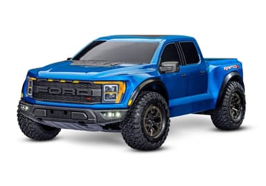 Traxxas F-150 Raptor 4WD TSM TQ RTR Blå