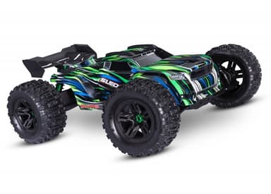 Traxxas Släde 1/8 Lastbil 6S Belted Green