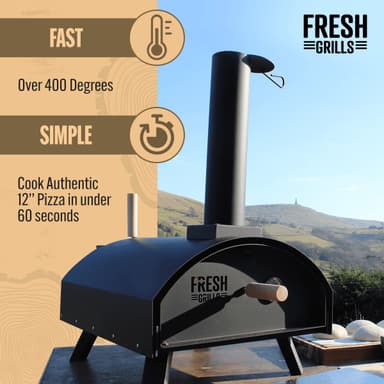 Fresh Grills Klassisk Utomhus Pizzaugn