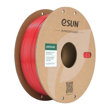 eSUN PETG+ HS 1.75mm - 1kg - Fast röd