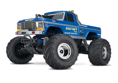 Traxxas BigFoot No.1 1/10 2WD RTR Blå - Komplett