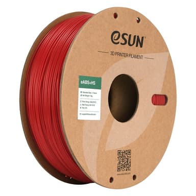 eSUN ABS+ HS 1.75mm - 1kg - Brandbil Röd