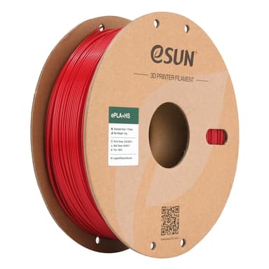 eSUN PLA+ HS 1.75mm - 1kg - Brandbil Röd