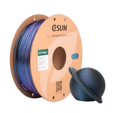 eSUN Magic 1.75 mm 1 kg - Mörk Blinkande Blå