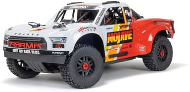 ARRMA Mojave 4S 4WD Desert Truck RTR Vit/Röd