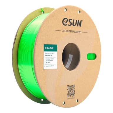 eSUN eSilk-PLA 1.75mm 1kg - Grön