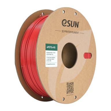 eSUN PETG+ HS 1.75mm - 1kg - Brandbil Röd