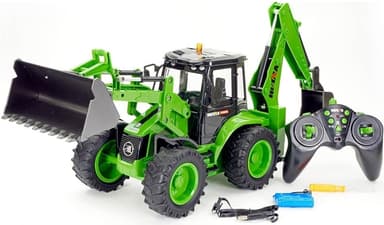 HuiNa Traktor m/Metalllåda 1:14
