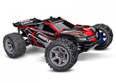 Traxxas Rustler 4x4 BL-2S RTR TQ Röd
